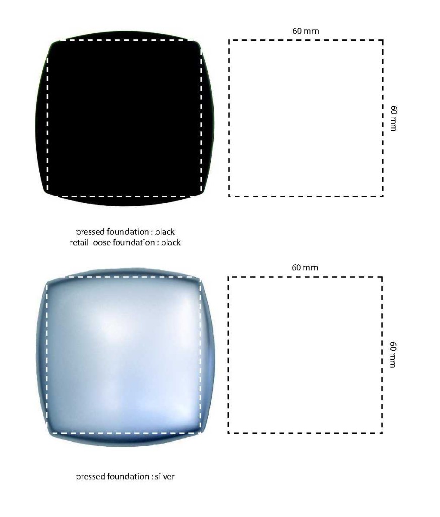 Pressed Retail Foundation Branding Schematic