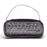 Mesh Vinyl Makeup Bag